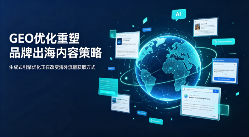 濠江区AI 时代 GEO 兴起，品牌出海内容策略迎来重大调整